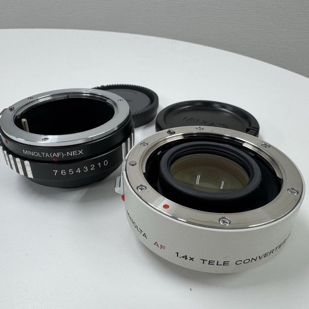 HS260319IS【MINOLTA】1.4x TELE CONVERTERとMINOLTA (AF)-NEXセット ミノルタ テレコンバーター カメラレンズアクセサリー
