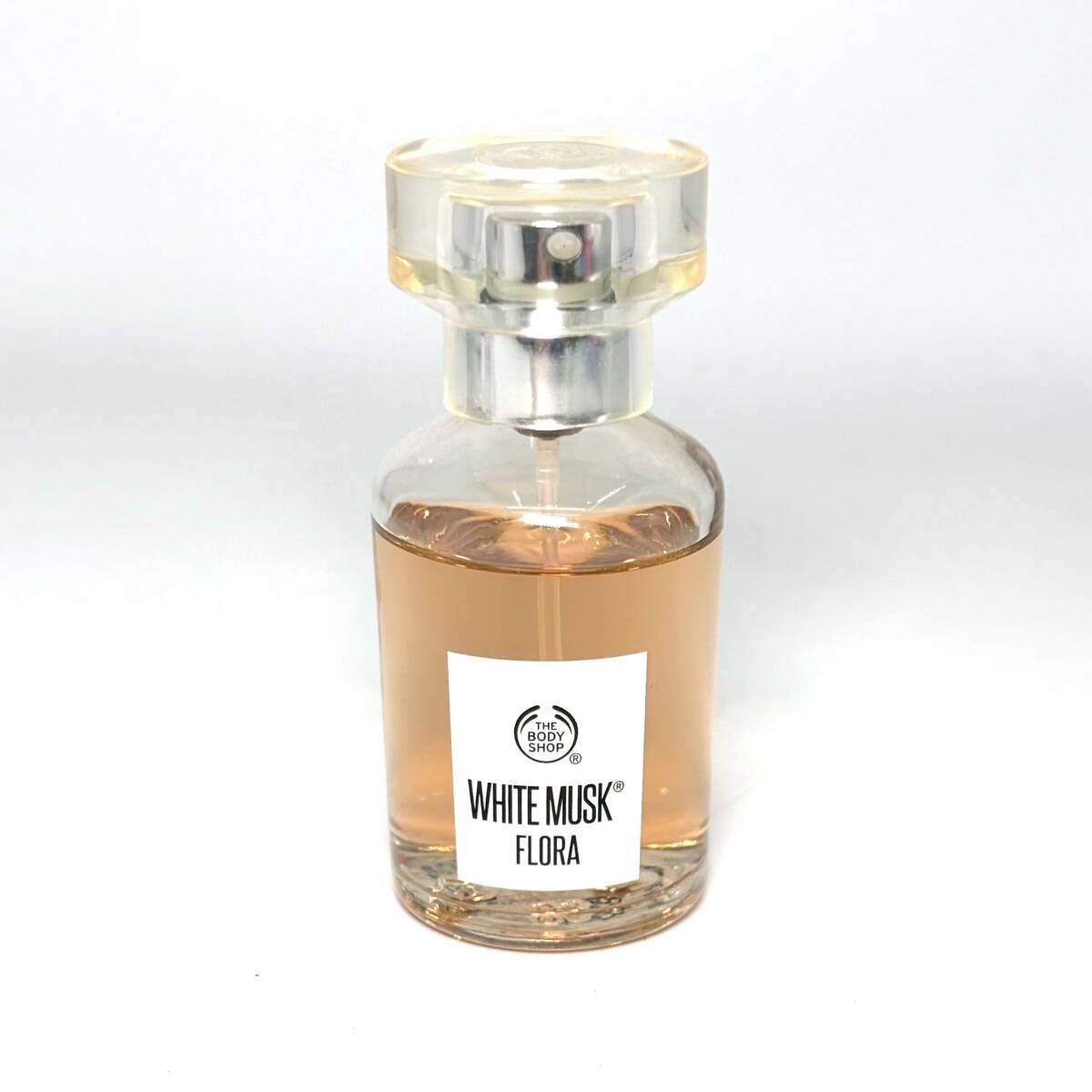 ◆ 残量約7～8割 ◆ THE BODY SHOP ザ ボディ ショップ WHITE MUSK FLORA ホワイト ムスク フローラ EDT オードトワレ 30ml 香水 【4865】