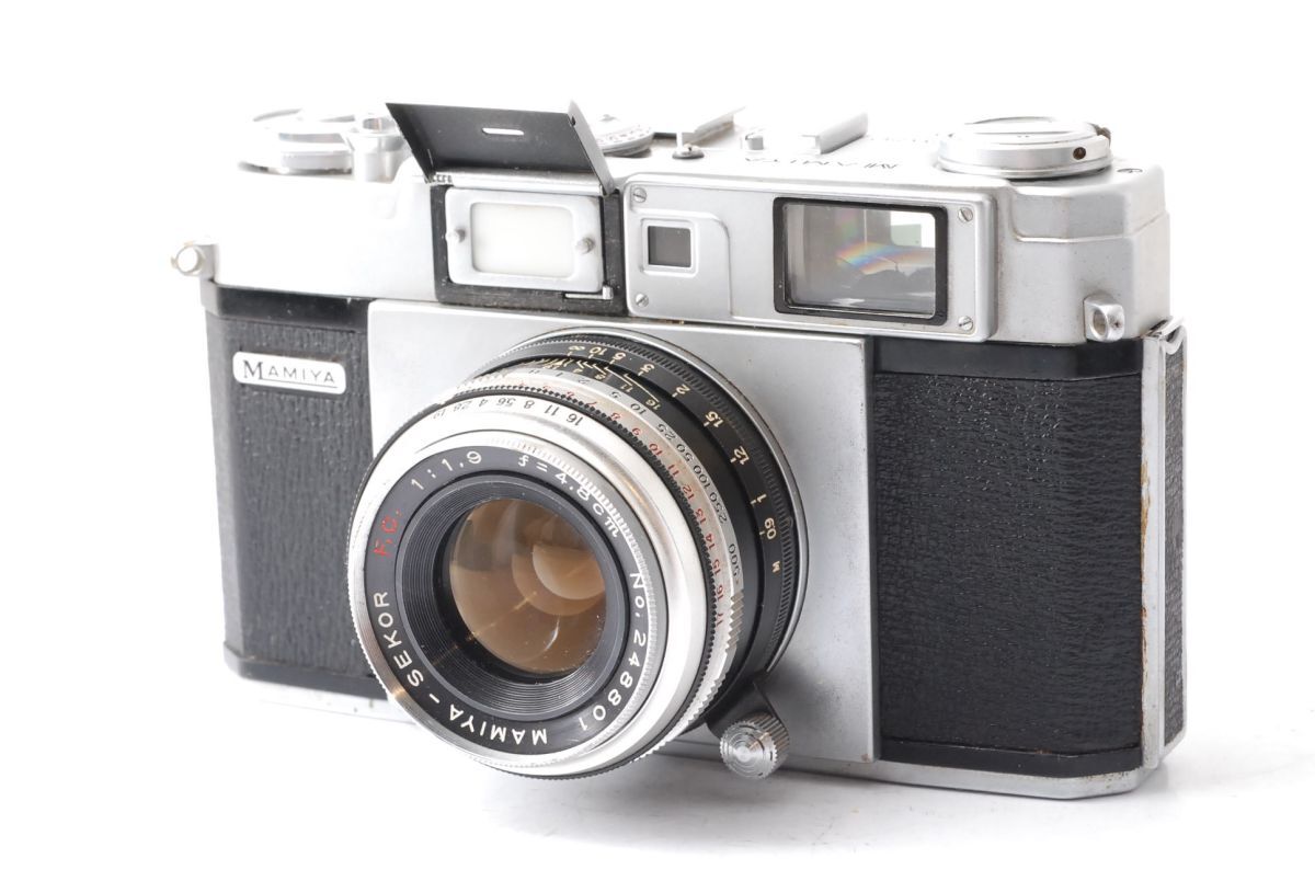 ★希少品★ マミヤ MAMIYA 35 METRA メトラ MAMIYA-SEKOR F.C. 4.8cm F1.9 レンジファインダー #V46#081101