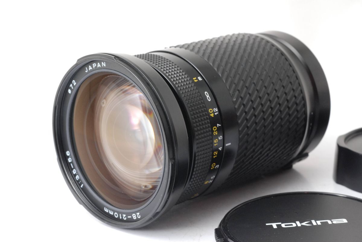 ★良品★ トキナー TOKINA AF 28-210mm F3.5-5.6 CANON キヤノン EFマウント 直進ズーム #V70#135141