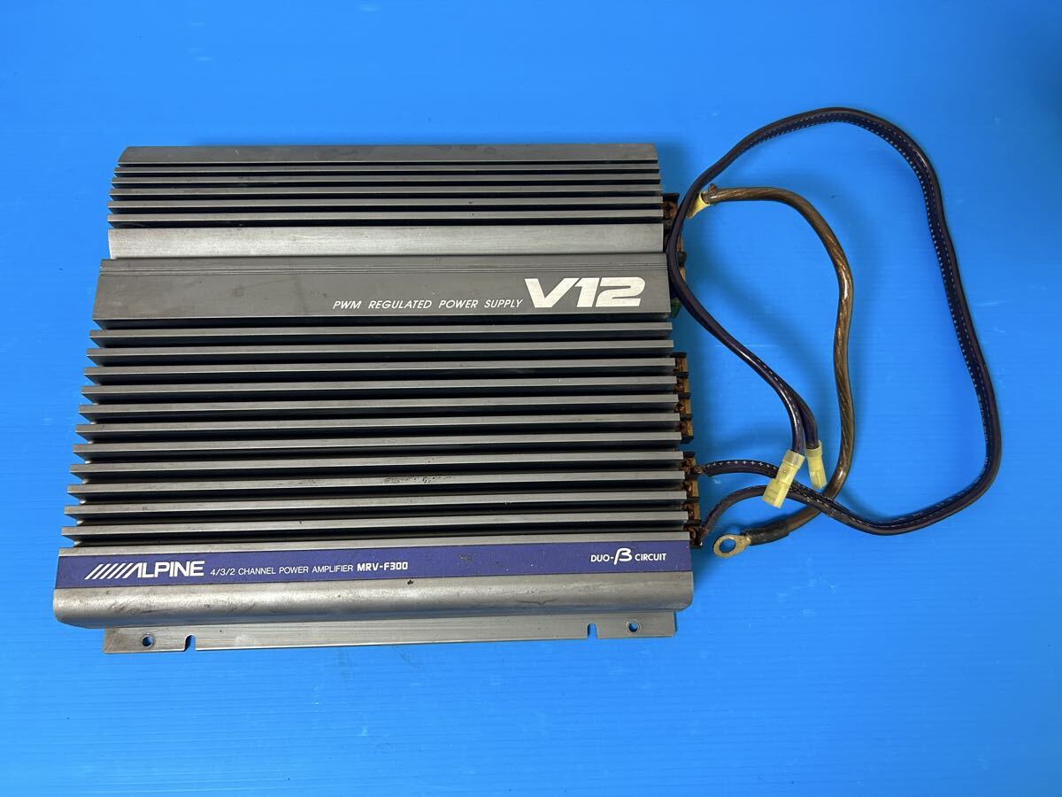 ALPINE アルパイン　カーアンプ V12 MRV-F300未確認ジャンク