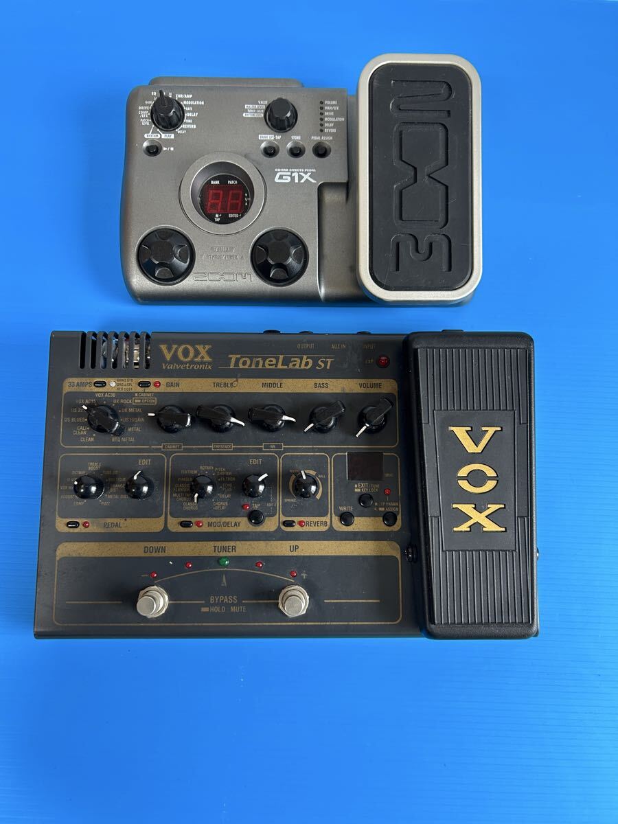 VOX ZOOM エフェクター現状ジャンク