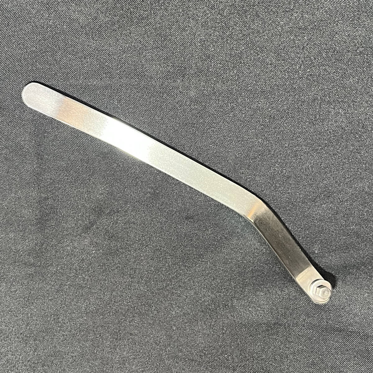 汎用 ヴィンテージタイプ ビブラートアーム 幅広19mm SUS304 半艶仕上げ テスコ系対応可 カスタムパーツ ｜フルアコ／セミアコ用03