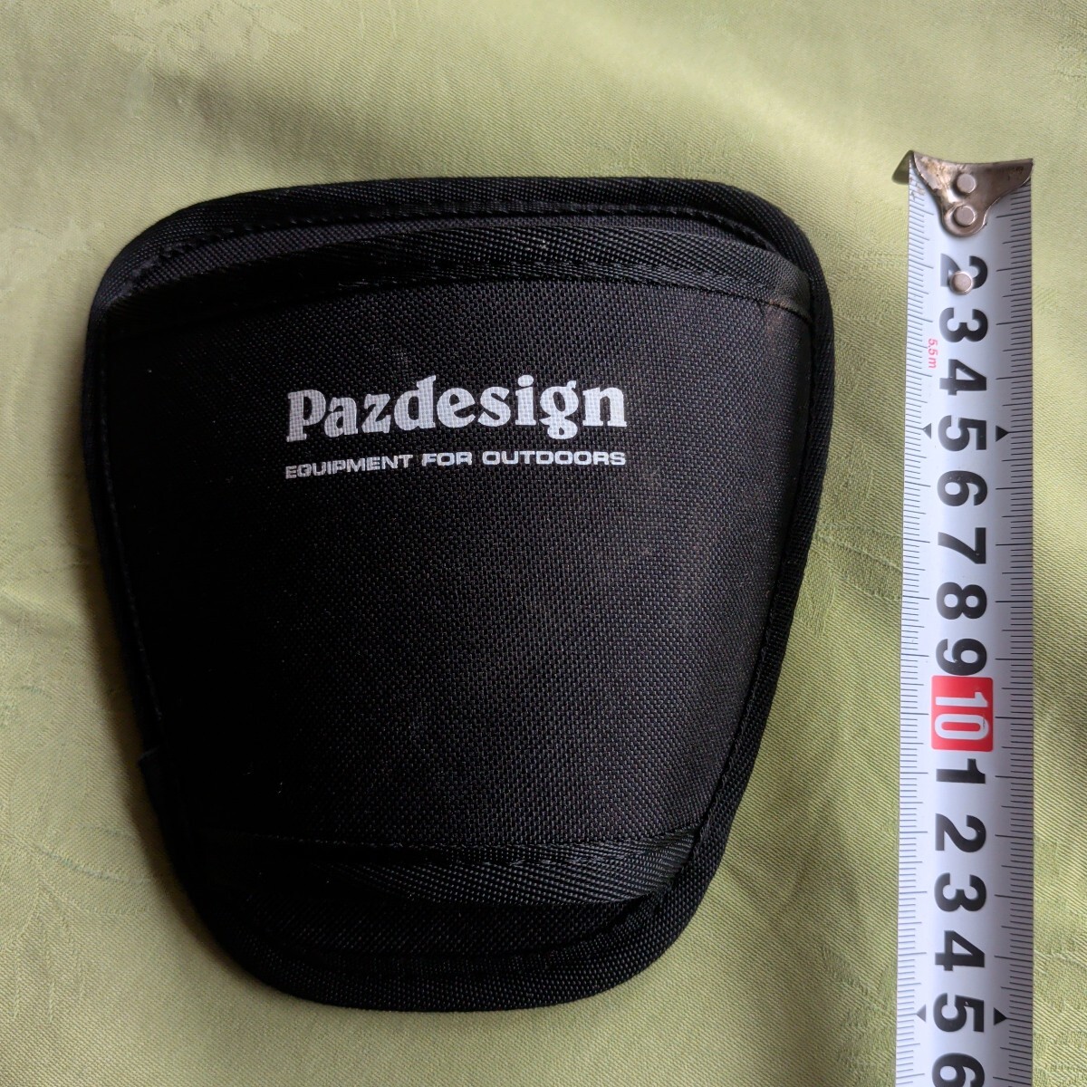 Pazdesign(パズデザイン) ランディングネットホルダー LANDING NET HOLDER PAC-355 ブラック ネットホルスター ベルトに 渓流釣り 本流釣り