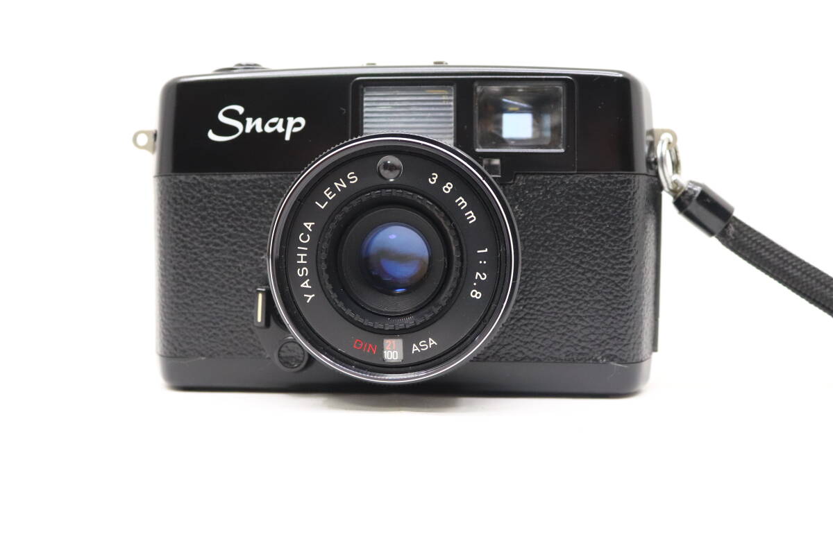 ★外観美品★ YASHICA ヤシカ Snap 32mm F2.8 コンパクトフィルムカメラ！ OK9369