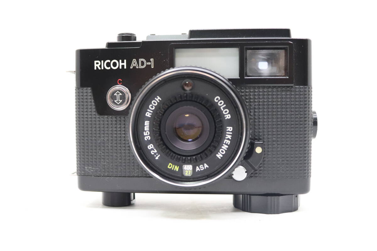 ★美品★ RICOH リコー AD-1 35mm F2.8 コンパクトフィルムカメラ！ OK9377