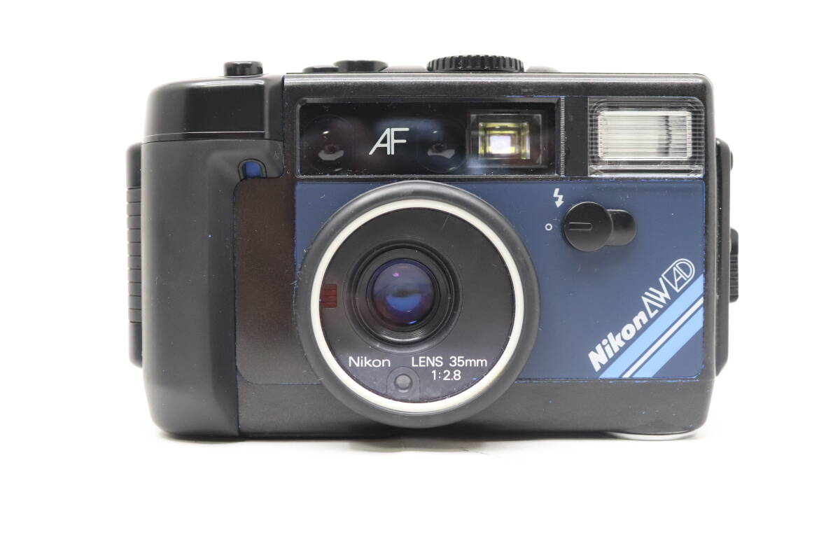 ★訳あり品★ NIKON ニコン L35AW AD 35mm F2.8 コンパクトフィルムカメラ！ OK9384
