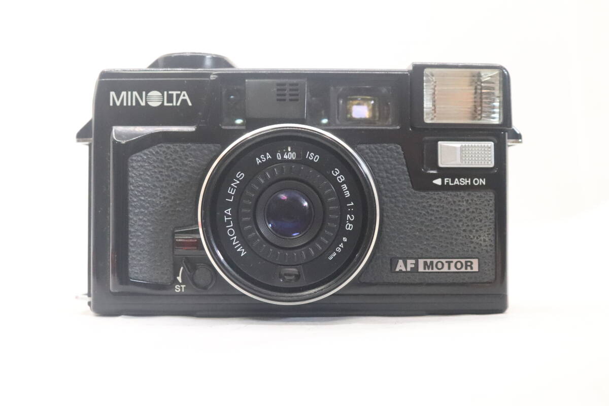 ★良品★ MINOLTA ミノルタ HI-MATIC AF2 MD ROKKOR 38mm F2.8 コンパクトフィルムカメラ！ OK9591