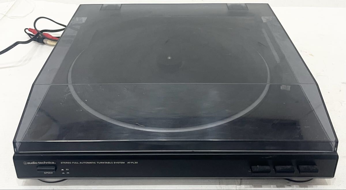 audio-technica/オーディオテクニカ ステレオ ターンテーブルシステム AT-PL30 動作品
