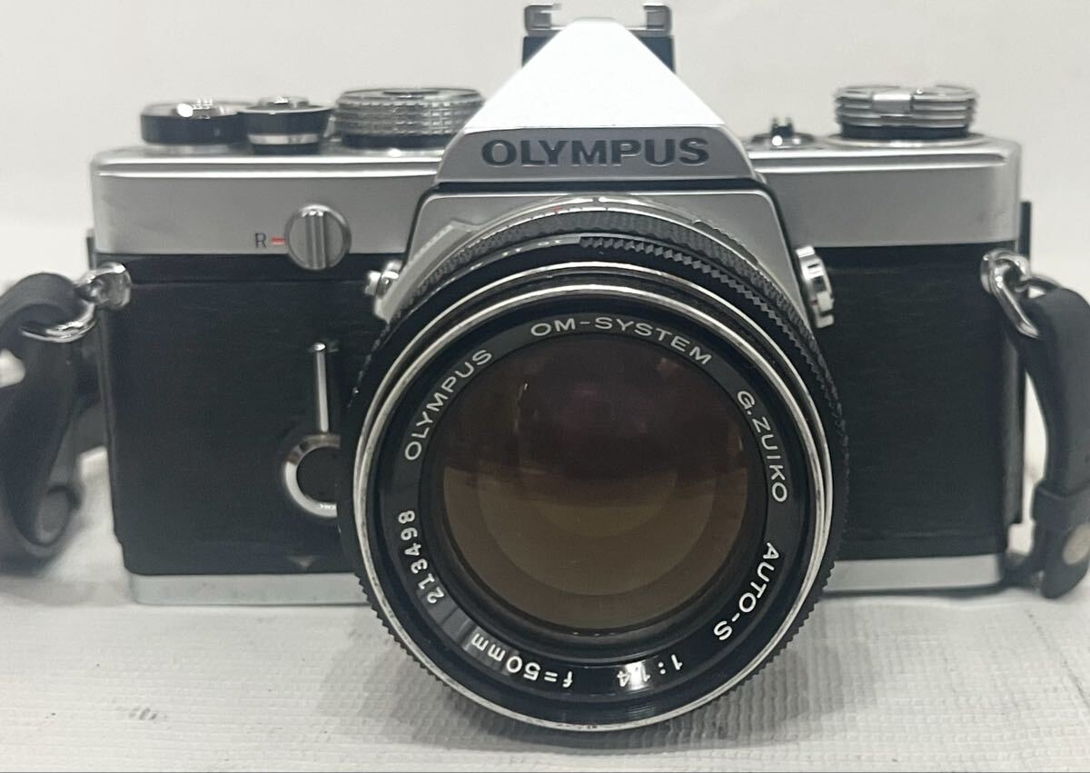 OLYMPUS オリンパス フィルムカメラ OM-1 レンズ OM-SYSTEM G.ZUIKO AUTO-S 1:1.4 50mm 