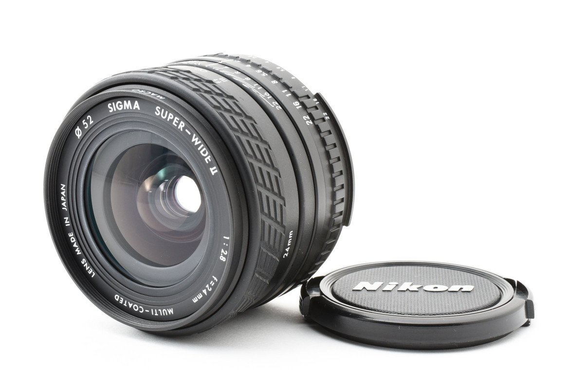 Sigma Super Wide II 24mm F/2.8 Nikon MF シグマ ニコン Fマウント用 交換レンズ MF用