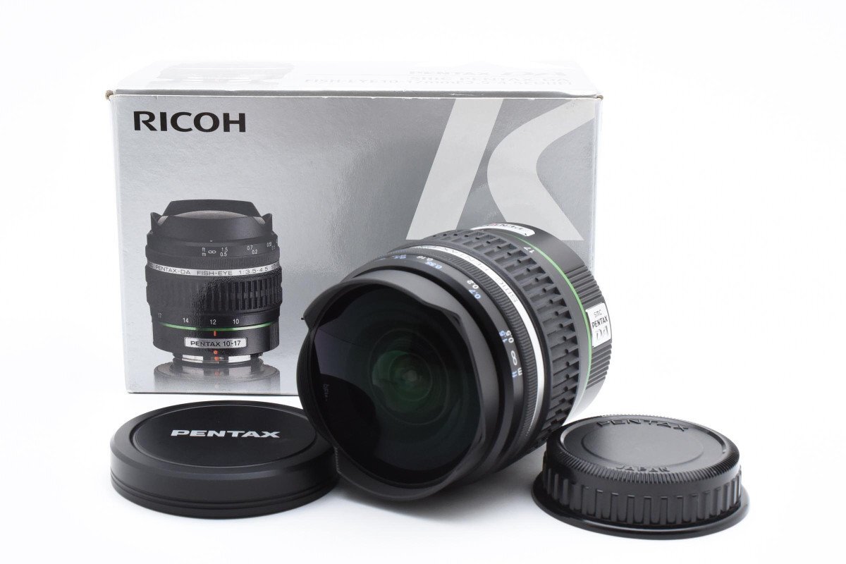 SMC Pentax DA 10-17mm F/3.5-4.5 Fisheye ペンタックス Kマウント用 交換レンズ 元箱付き