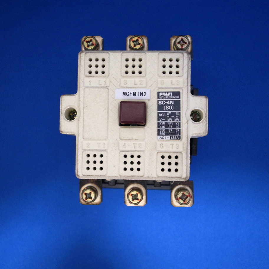 富士電機 電磁接触器 SC-4N コイルAC/DC200V 中古品