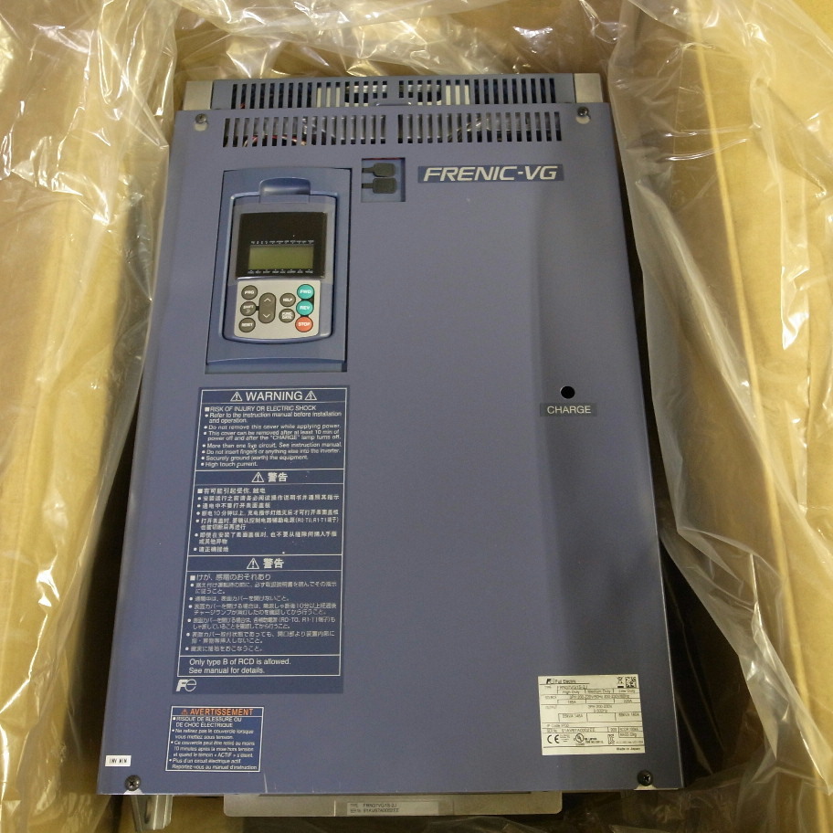 富士電機 インバータ FRN37VG1S-2J 37kW 3相 200V 中古品