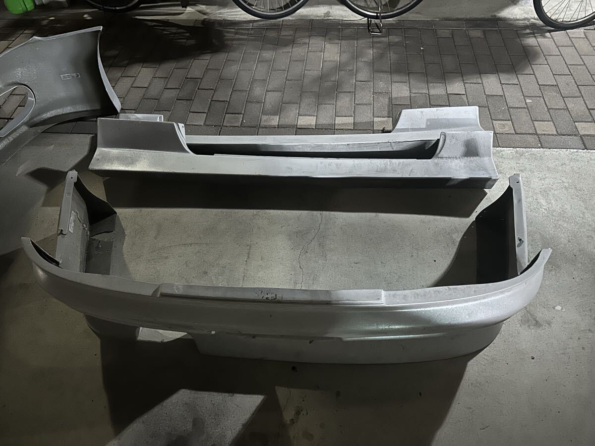s15 エアロ　フルエアロ　フロントバンパー新品　張り出しエアロ