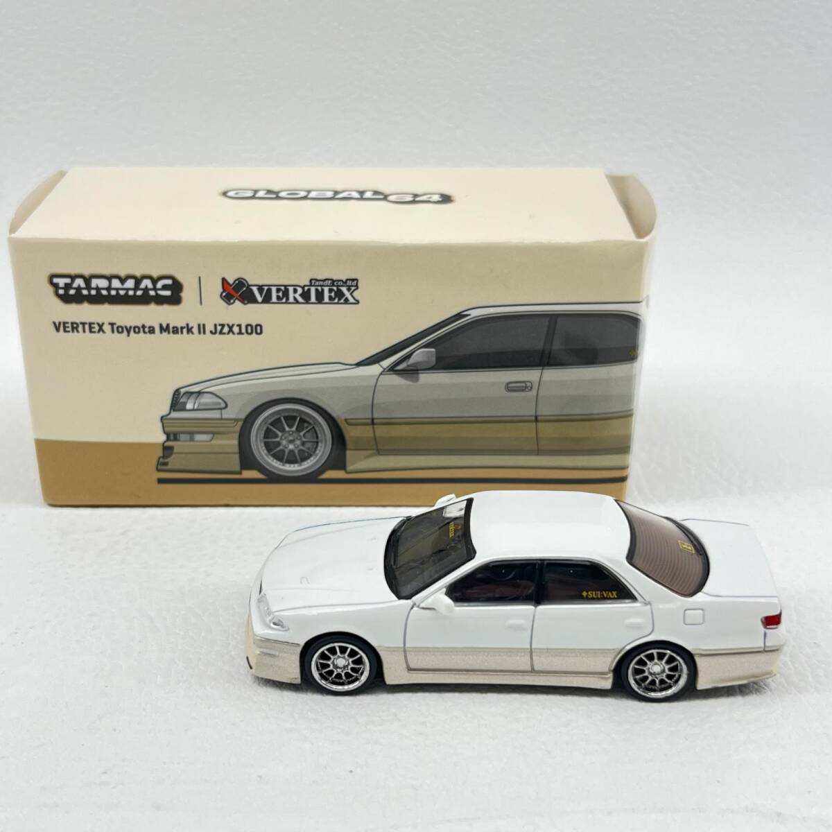 TARMAC WORKS ターマック ワークス ミニカー TOYOTA VELTEX Mark JZX100 1/64 トヨタ マーク2 ◆2006