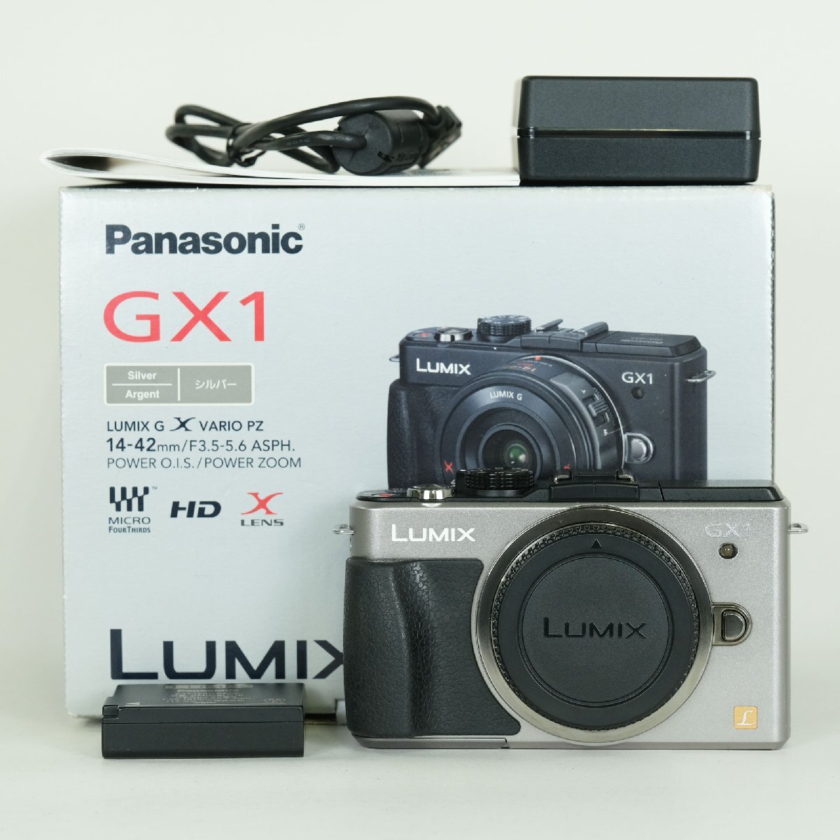 [良品 | シャッター数3,630回] Panasonic LUMIX DMC-GX1-S ボディ ブレードシルバー | その他