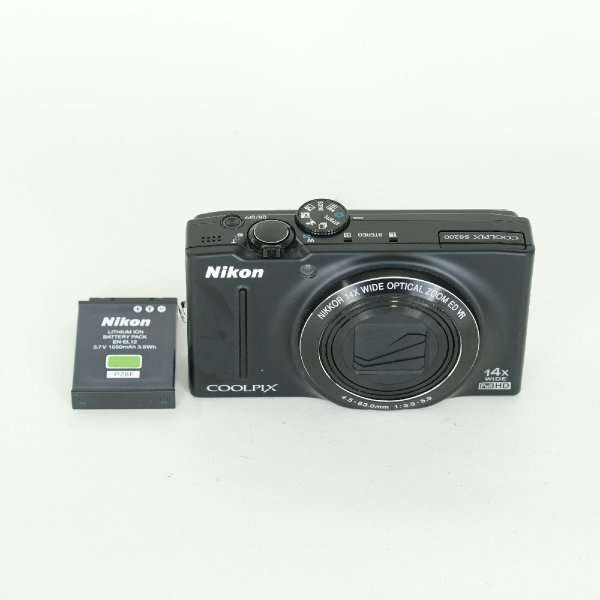 [難あり品] Nikon COOLPIX S8200 ノーブルブラック | コンパクトデジタルカメラ