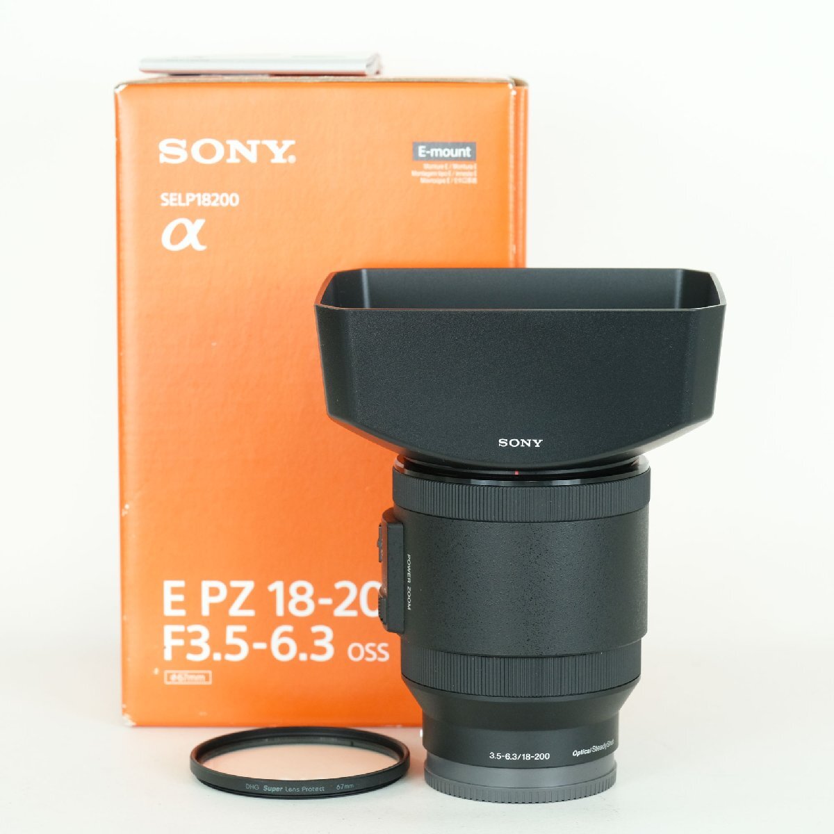 [美品 | フィルター付] SONY E PZ 18-200mm F3.5-6.3 OSS SELP18200 | SONY Eマウント