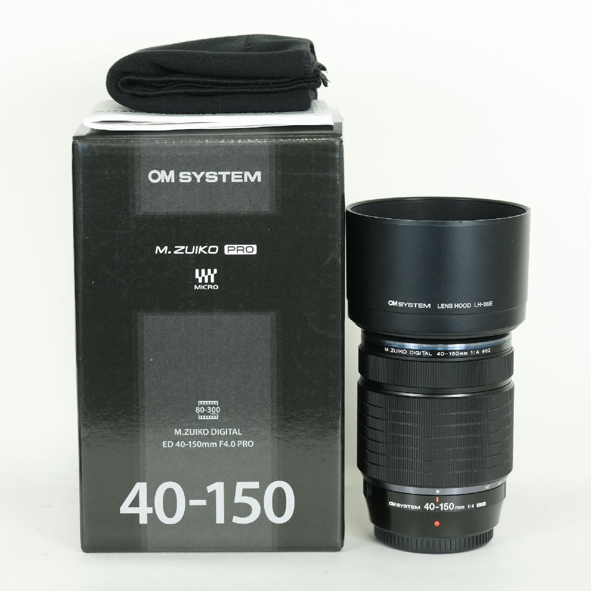 [美品] OM SYSTEM M.ZUIKO DIGITAL ED 40-150mm F4.0 PRO | マイクロフォーサーズマウント