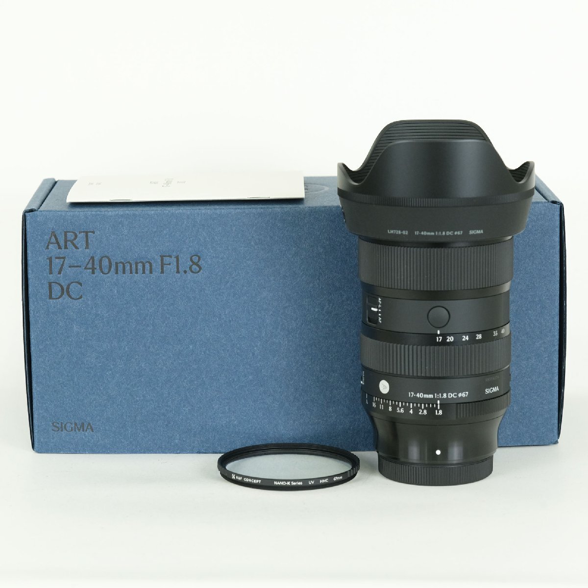 [美品 | フィルター付] SIGMA 17-40mm F1.8 DC｜Art フジフイルムX用 | FUJIFILM Xマウント