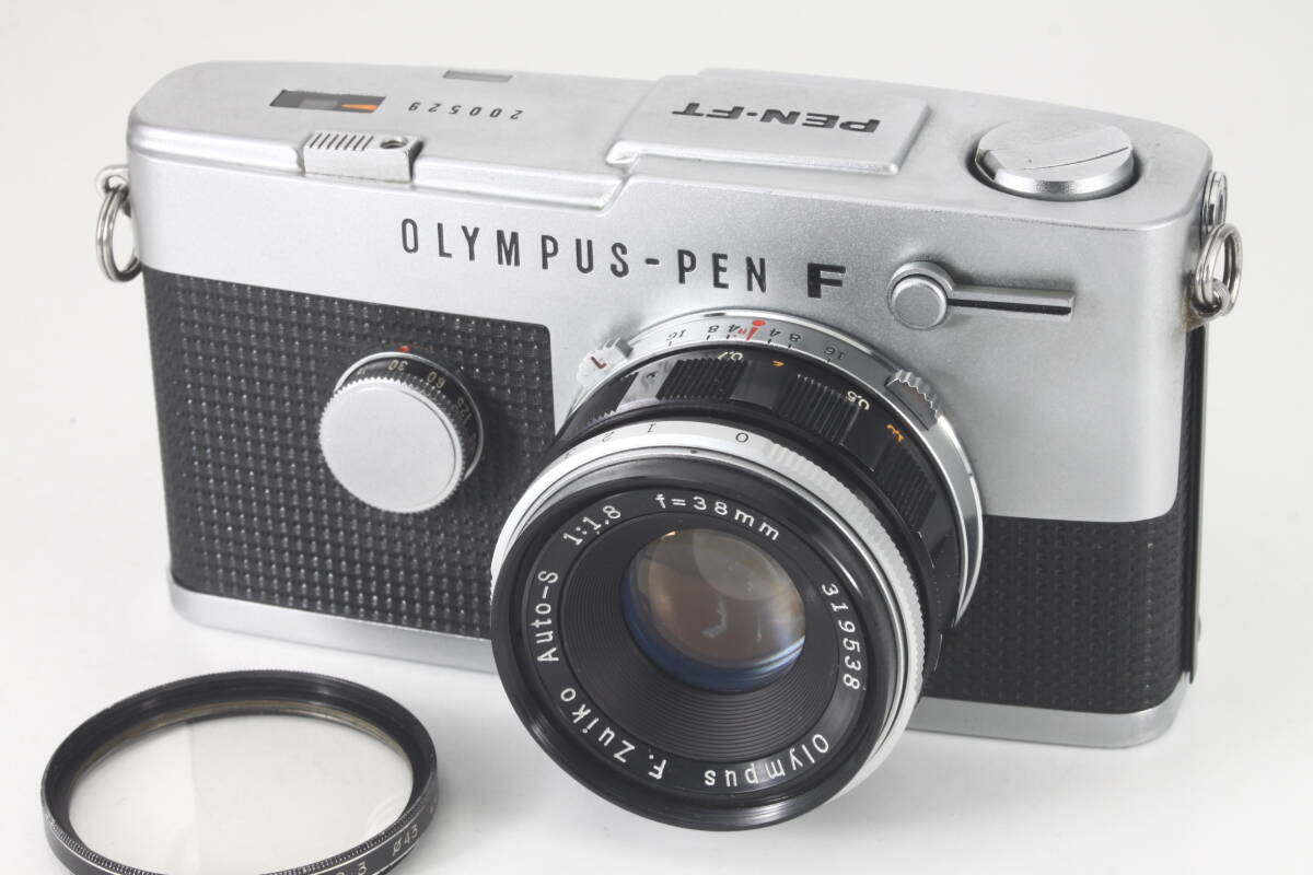 ★極上美品★ OLYMPUS PEN-FT F.Zuiko Auto-S 38mm F1.8 レンズセット ★露出計不動★ オリンパス #083