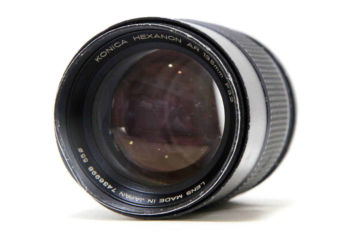 コニカ KONICA HEXANON AR 135mm F3.2 #645-45