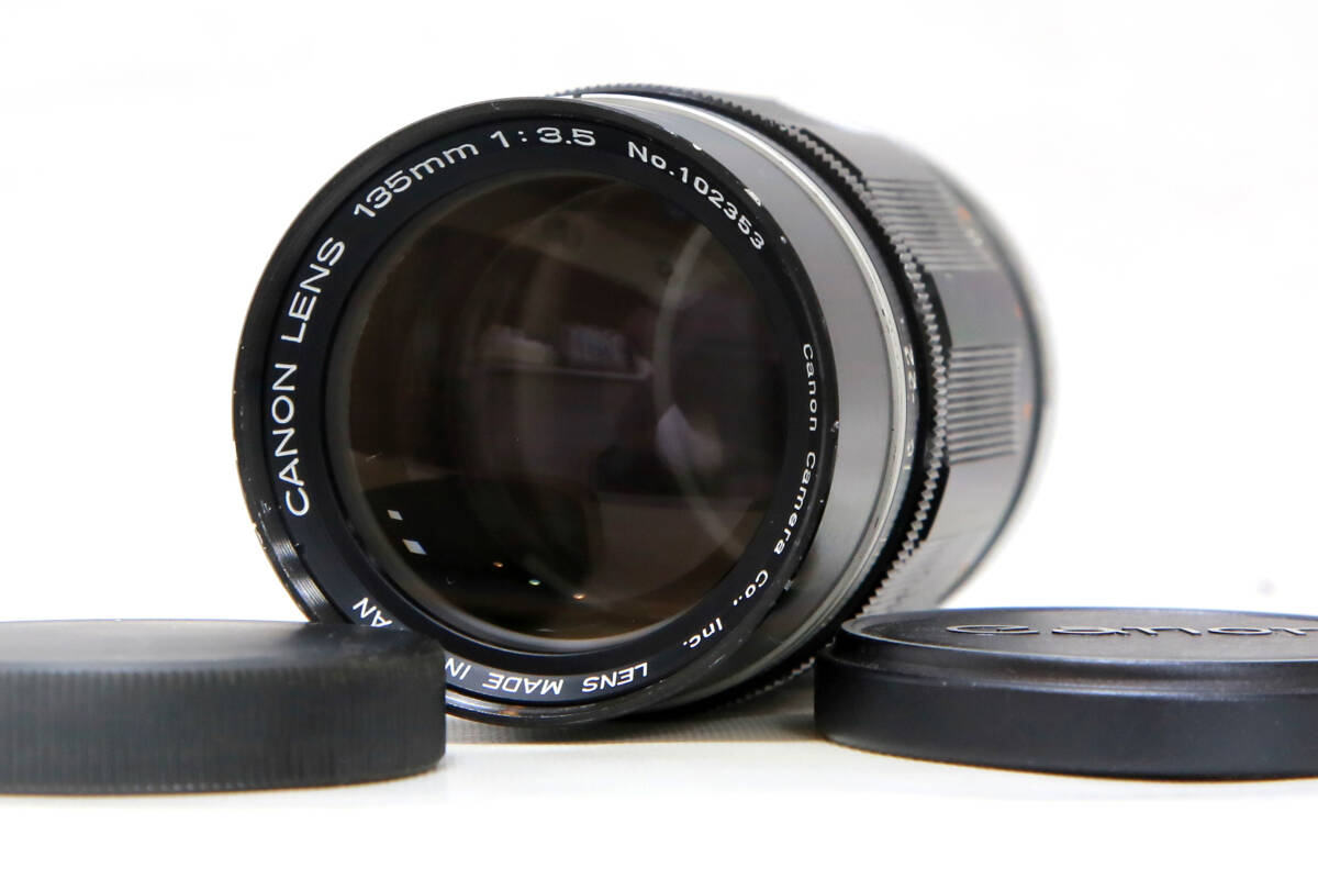 キャノン Canon LENS 135mm F3.5 ★ライカ L39マウント★ #645-58