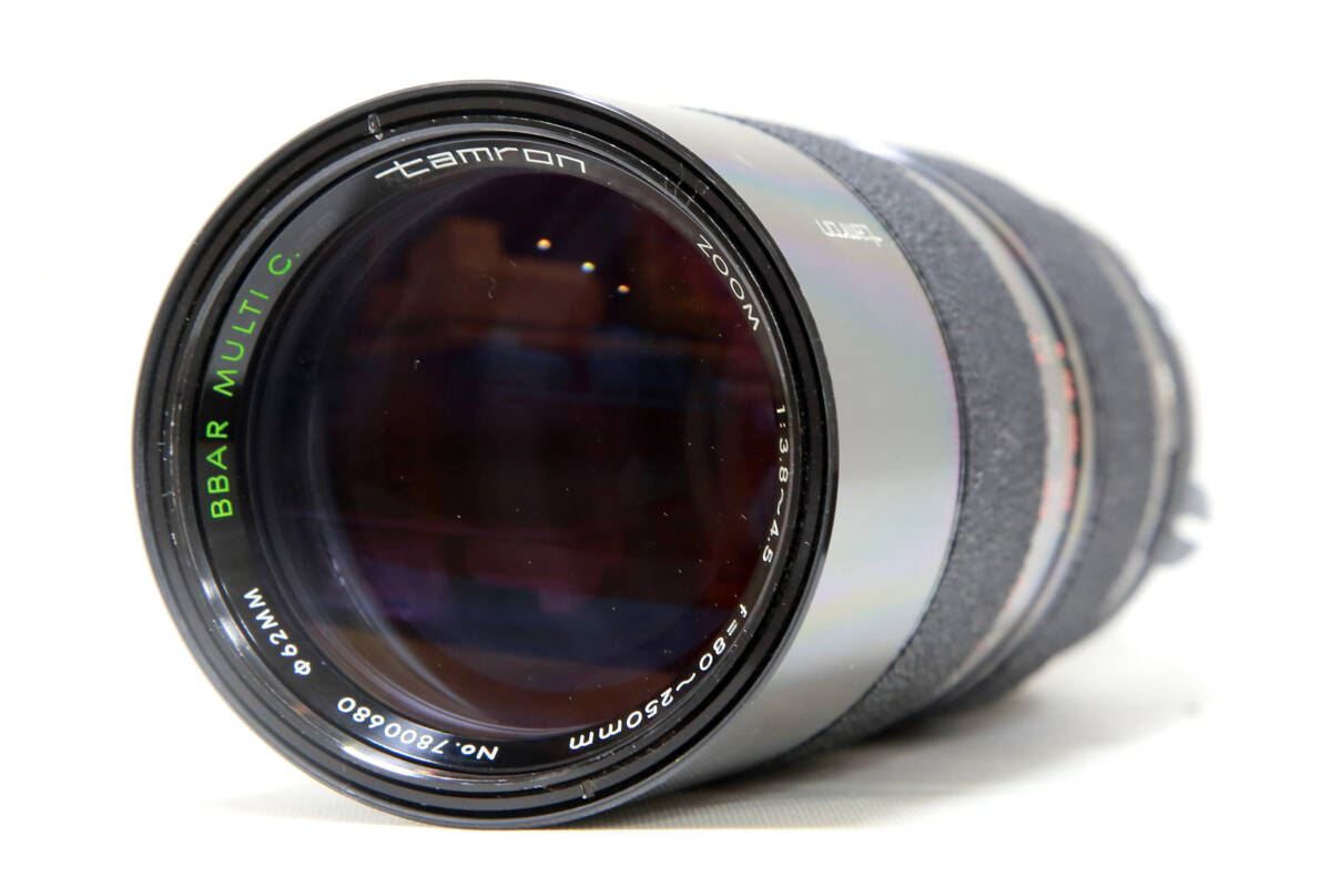 タムロン TAMRON ZOOM 80-250mm F3.8-4.5 BBAR MULTI.C ★Nikon Fマウント★ #646-3