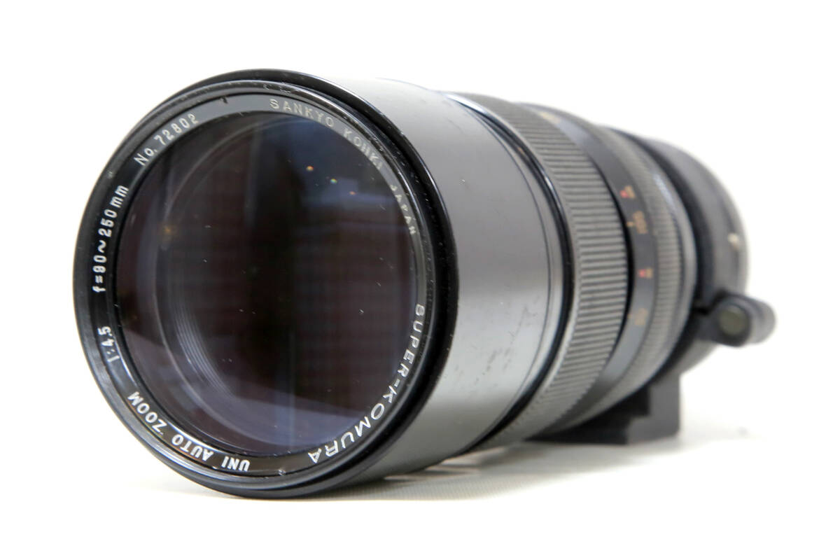SANKYO KOHKI SUPER-KOMURA UNI AUTO ZOOM 90-250mm F4.5 ★ミノルタSRマウント★ #646-4