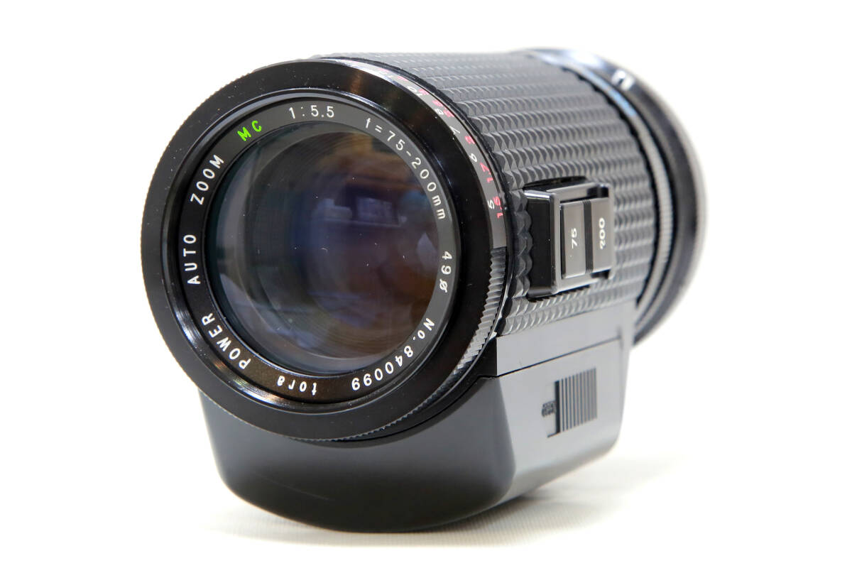 tora POWER AUTO ZOOM MC 75-200mm F5.5 ★希少・Canon FDマウント★ #646-7