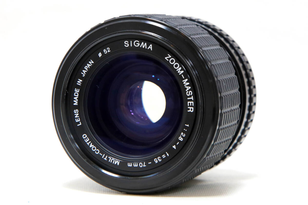 シグマ SIGMA ZOOM-MASTER 35-70mm F2.8-4 MULTI-COATED ★PENTAX Kマウント★ #646-10