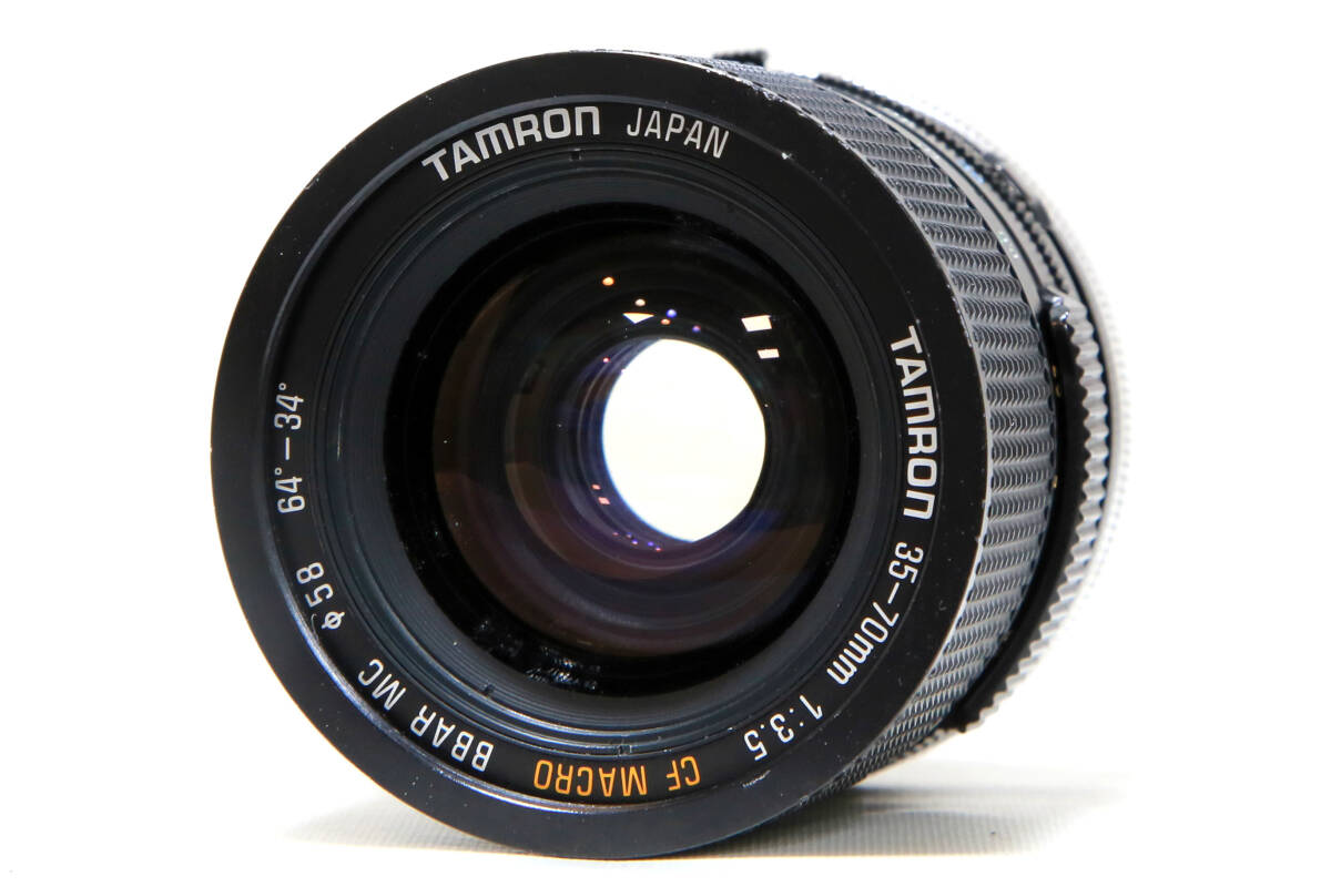 タムロン TAMRON 35-70mm F3.5 CF MACRO BBAR MC ★Canon FDマウント★ #646-33