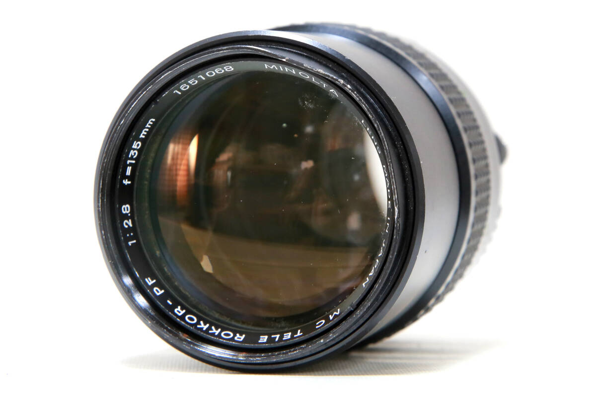 ミノルタ MINOLTA MC TELE ROKKOR-PF 135mm F2.8 #639-1