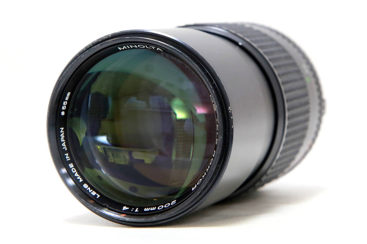 ミノルタ MINOLTA MD TELE ROKKOR 200mm F4 #649-4