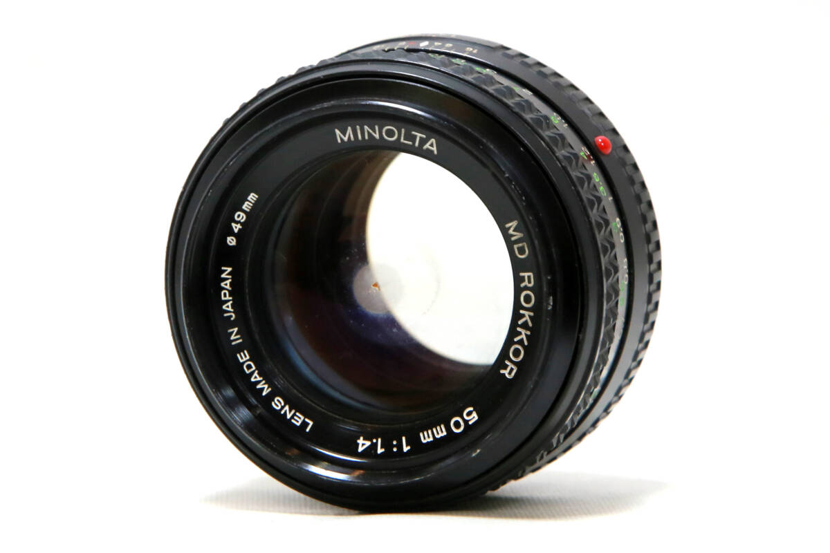 ミノルタ MINOLTA MD ROKKOR 50mm F1.4 #649-23