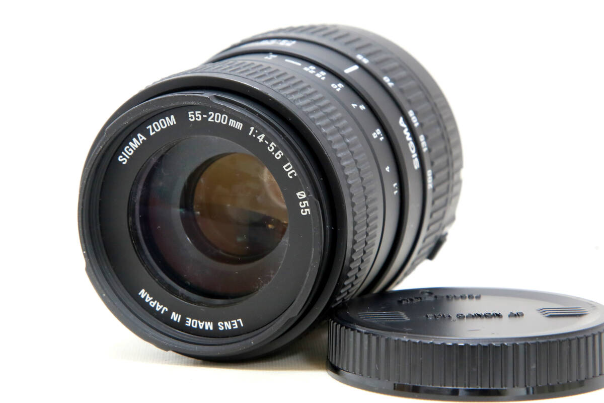 シグマ SIGMA AF ZOOM 55-200mm F4-5.6 DC for Canon EF #649-27