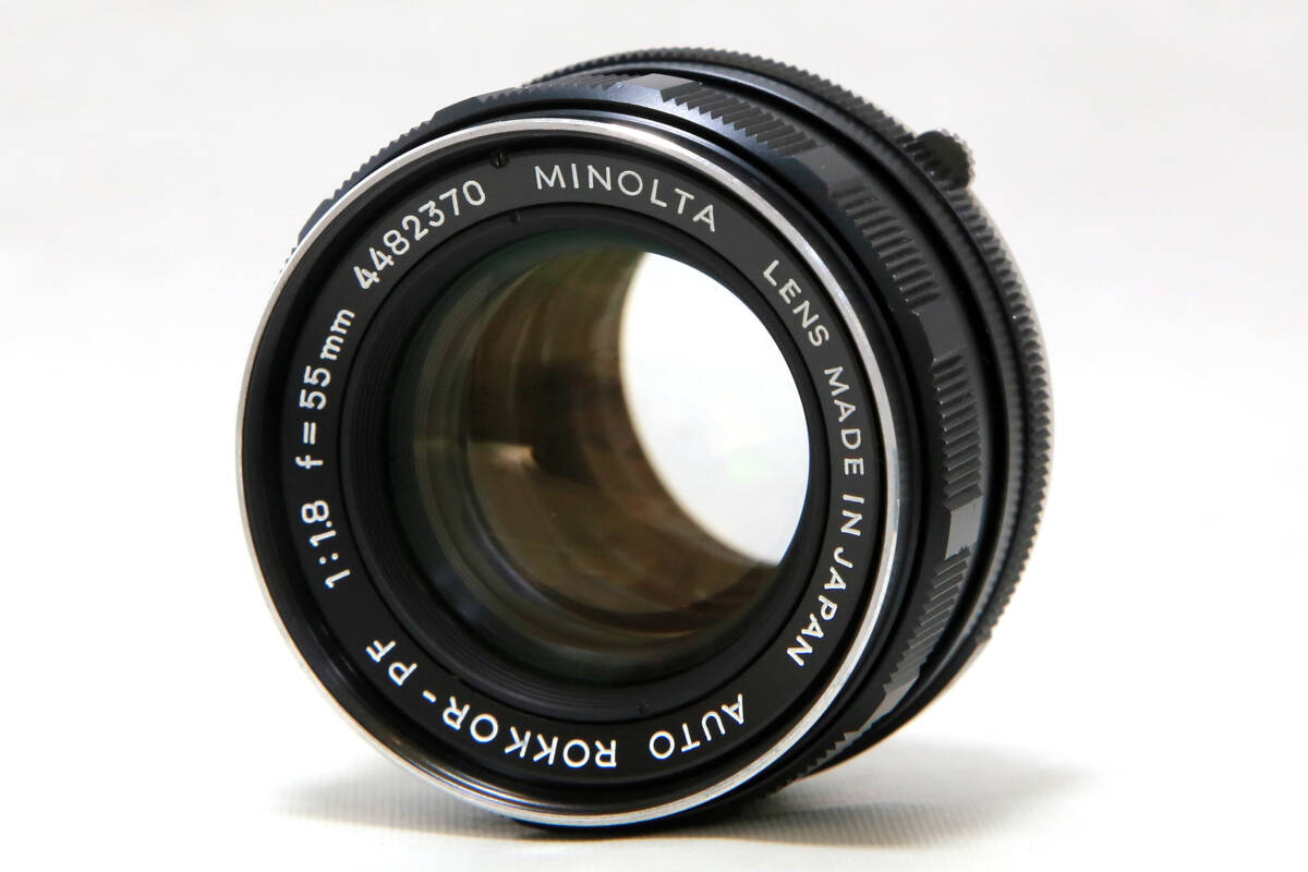 ミノルタ MINOLTA AUTO ROKKOR-PF 55mm F1.8 #650-20