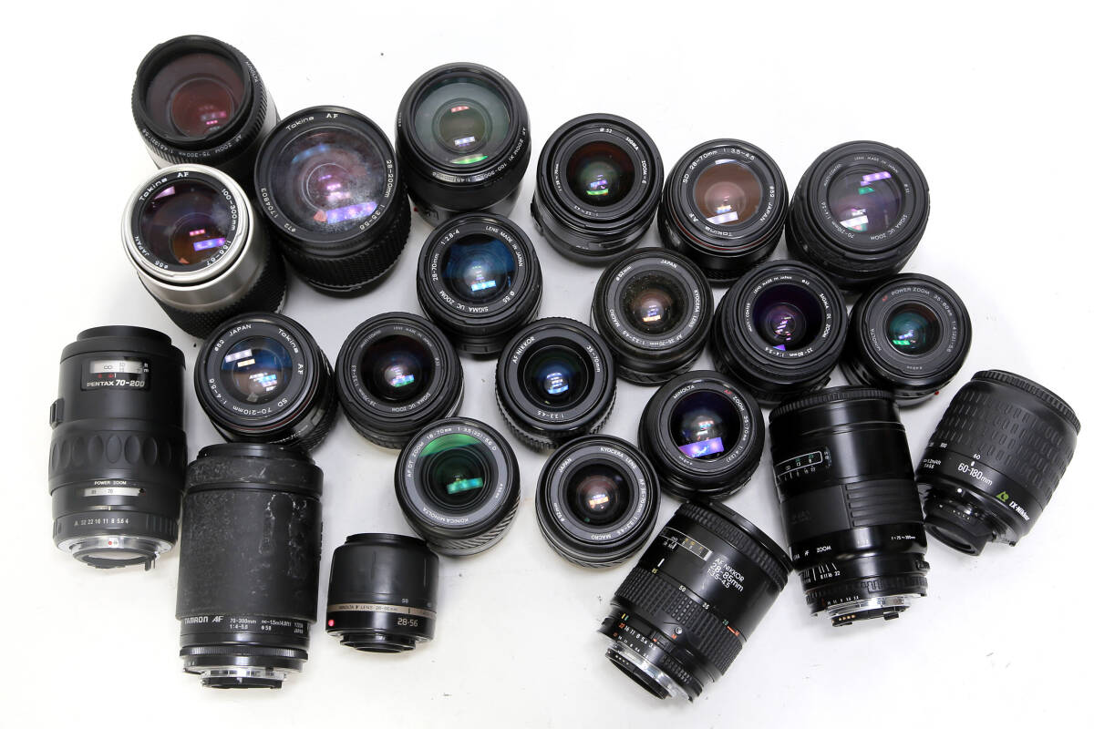 ★ジャンク MINOLTA SIGMA Nikon など　AFレンズ まとめて #651-1