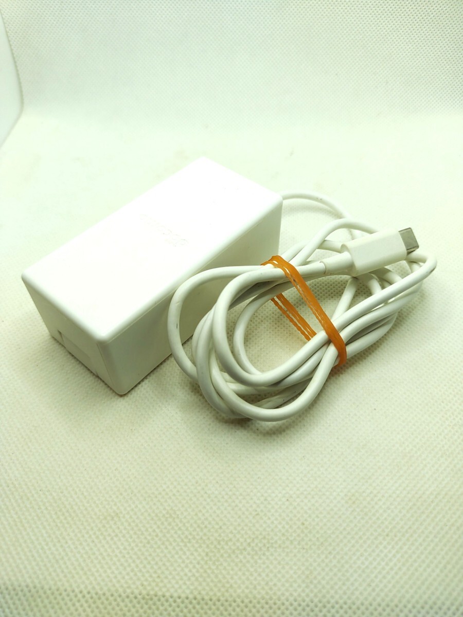 docomo ACアダプタ08 ACアダプター 充電器 急速充電器 Cタイプ 6S-1000 【動作OK】