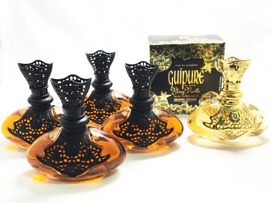 送料無料! 未使用! 香水 5点セット JEANNE ARTHES ジャンヌ アルテス ギュペシルク イラン＆バニラ オードパルファム 100ML １点箱付き