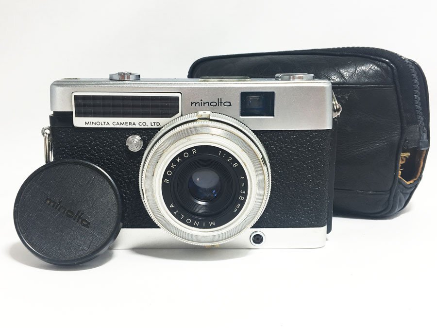 動作品！minolta-P ミノルタ-P Minolta ミノルタ フィルムカメラ ヴィンテージ クラシックフイルムカメラ 露出計OK 現状品