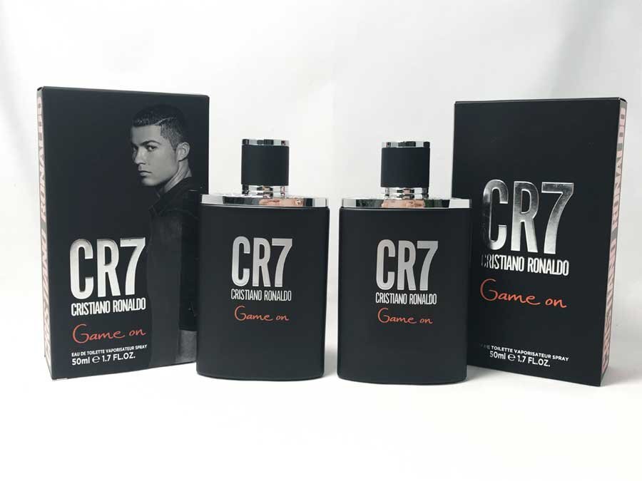 ◆未使用！ 2点おまとめ 香水 CR7 ゲームオン バイ クリスティアーノ・ロナウド CRISTIANO RONALDO 50ml オードトワレ 箱付き