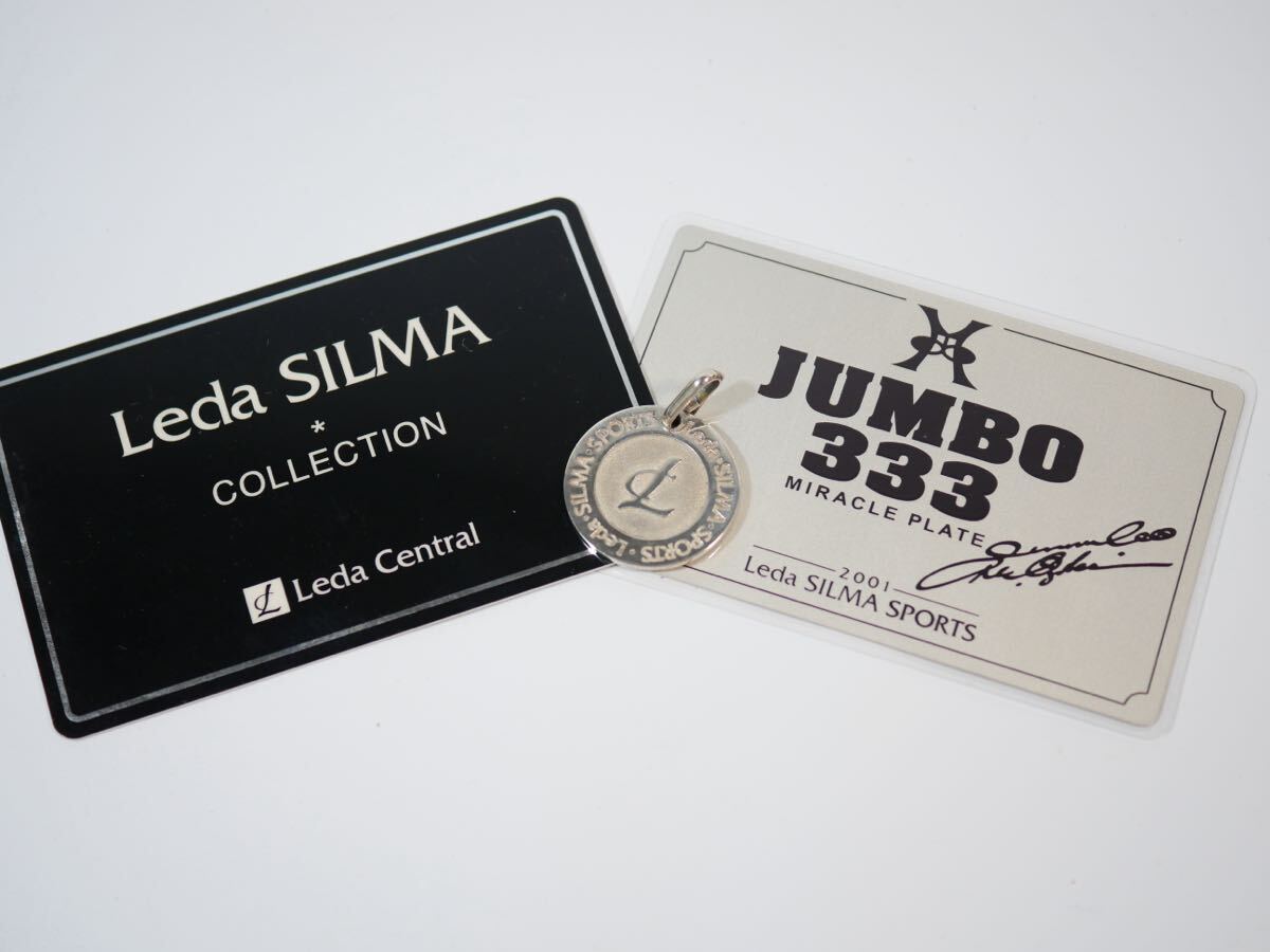 【41-17イ済】Leda SILMA SPORTS レダシルマスポーツ ジャンボ尾崎 333 ペンダントトップ ネックレストップ ゲルマニウム
