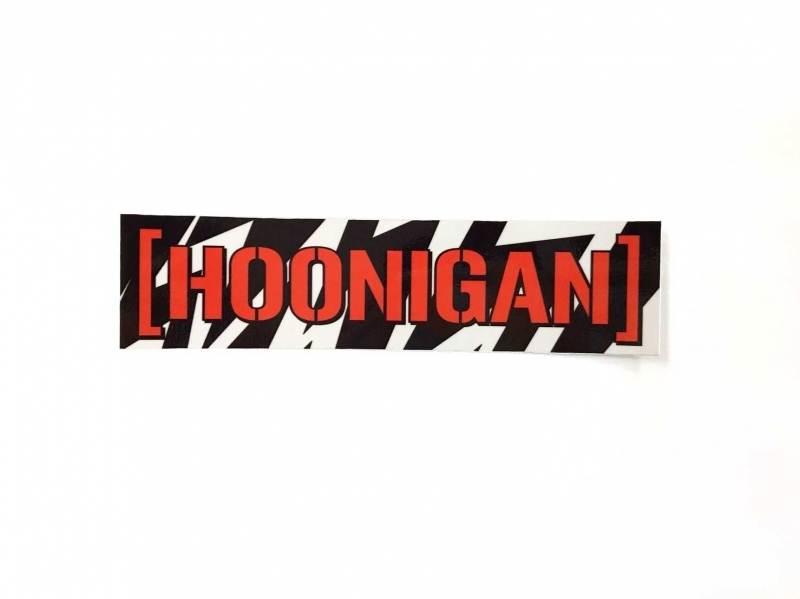【送料無料】 HOONIGAN フー二ガン ケンブロック MONSTER ENERGY モンスターエナジー ステッカー STICKER CLIMBKHANA 2 CENSOR BAR BLACK