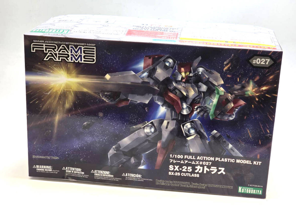 9467 E R71128 未組立 コトブキヤ 1/100 フレームアームズ ＃027 SX-25 カトラス RE2 プラモデル