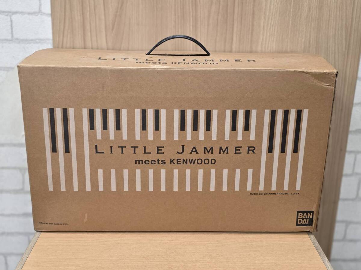 AK R80429 未使用 BANDAI バンダイ リトルジャマー LITTLE JAMMER meets KENWOOD LJ02-K 音楽連動型 フィギュア ケンウッド