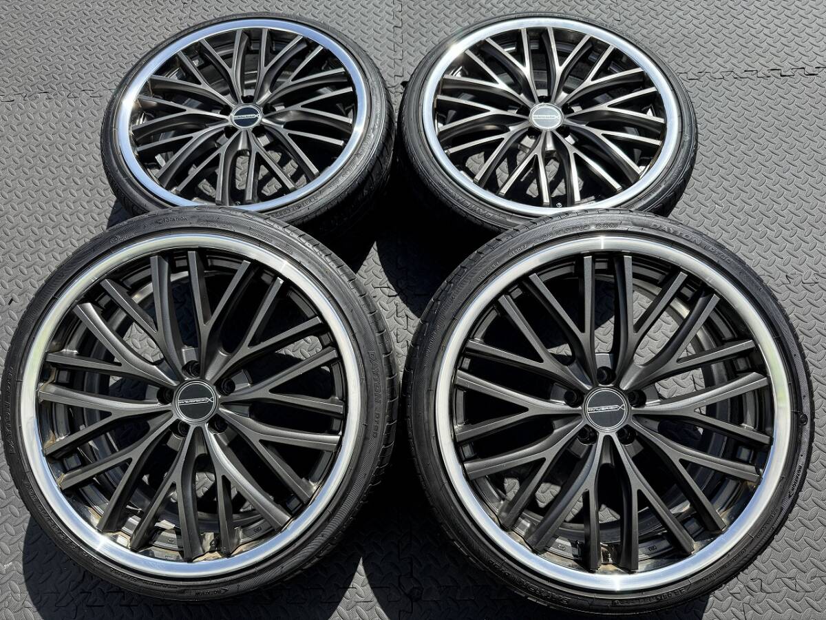 深リム ウェッズ マーベリック 910M PCD100 プリウス 50 30 ウィッシュ カローラ スポーツ ツーリング CT200h レガシィ インプレッサ GR 86