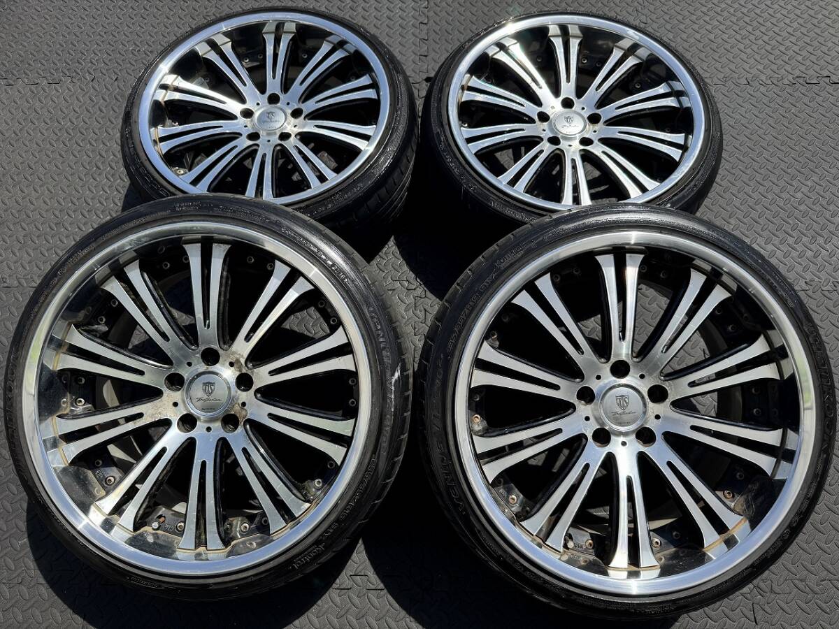 深リム トラフィックスター SFR 8.5J9.5J クラウン マジェスタ アルファード ヴェルファイア IS シーマ ローレル アリスト セドグロ フーガ