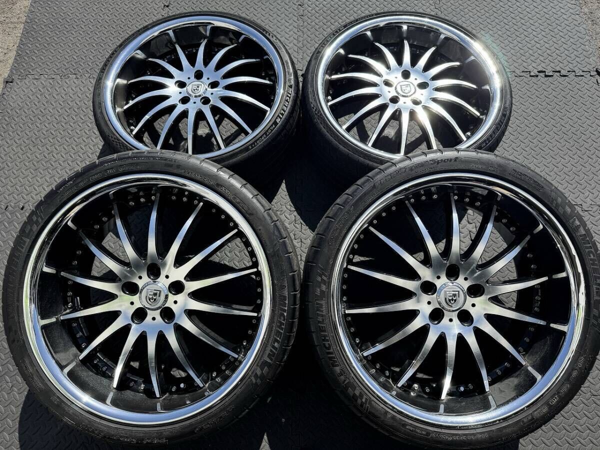 深リム レクサーニ レグザーニ LEXANI PCD120 9J10J BMW ７シリーズ ５シリーズ F10 F11 F01 F02 E90 E91 LS 460 600 500 LC アルファード 